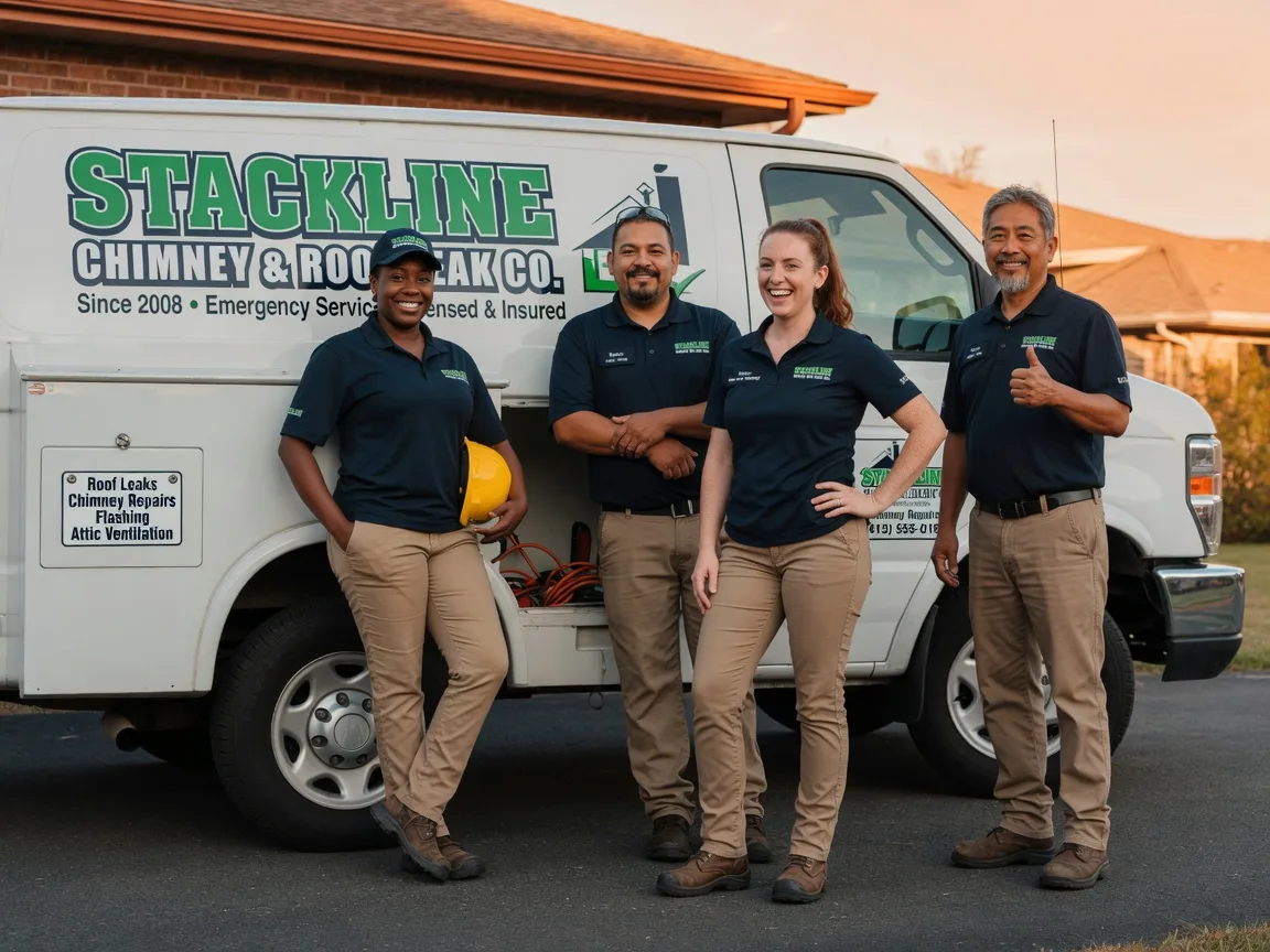 Chimney flashing repair company in Lakeville, MN